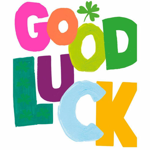Picture of GOOD LUCK CARD